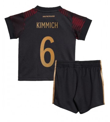 Germany Joshua Kimmich #6 Replica Away Stadium Kit for Kids World Cup 2022 Short Sleeve (+ pants)